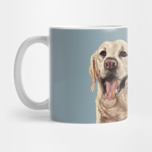 Happy Lab dog smiling Mug